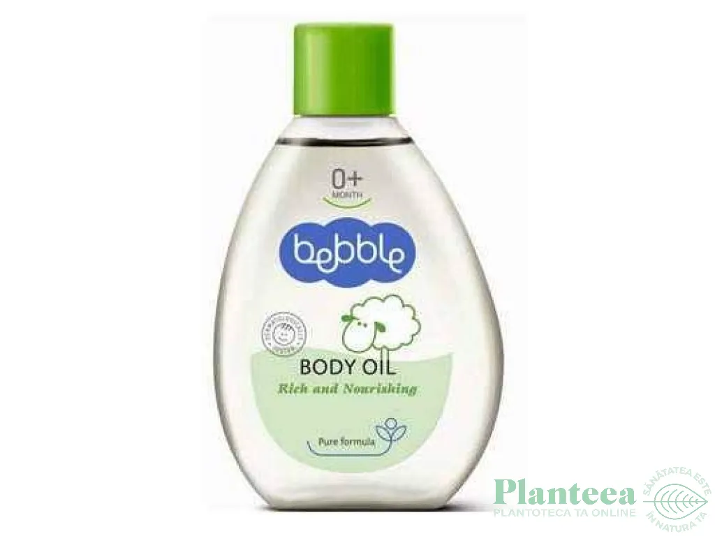Ulei corp hranitor bebe +0luni 150ml - BEBBLE