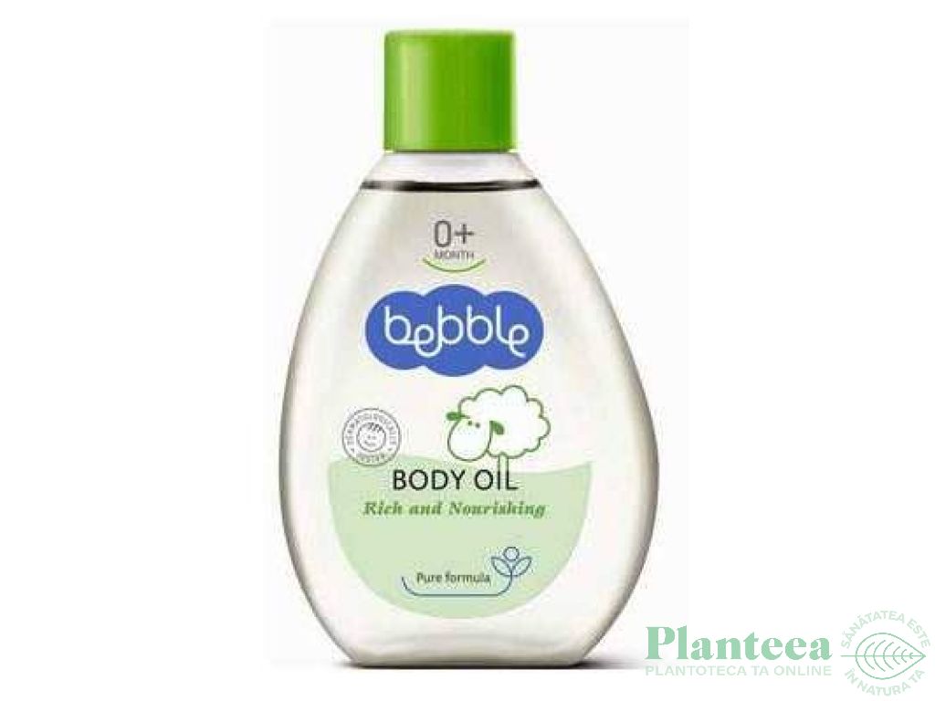 Ulei corp hranitor bebe +0luni 150ml - BEBBLE