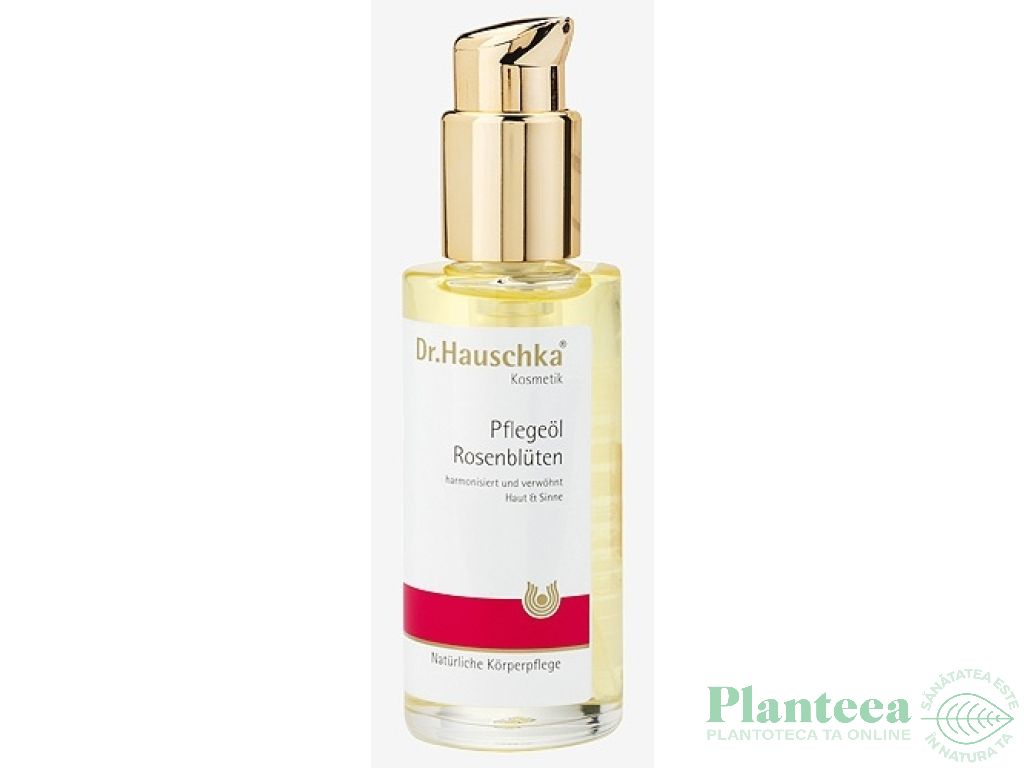 Ulei corp flori trandafir 75ml - DR HAUSCHKA