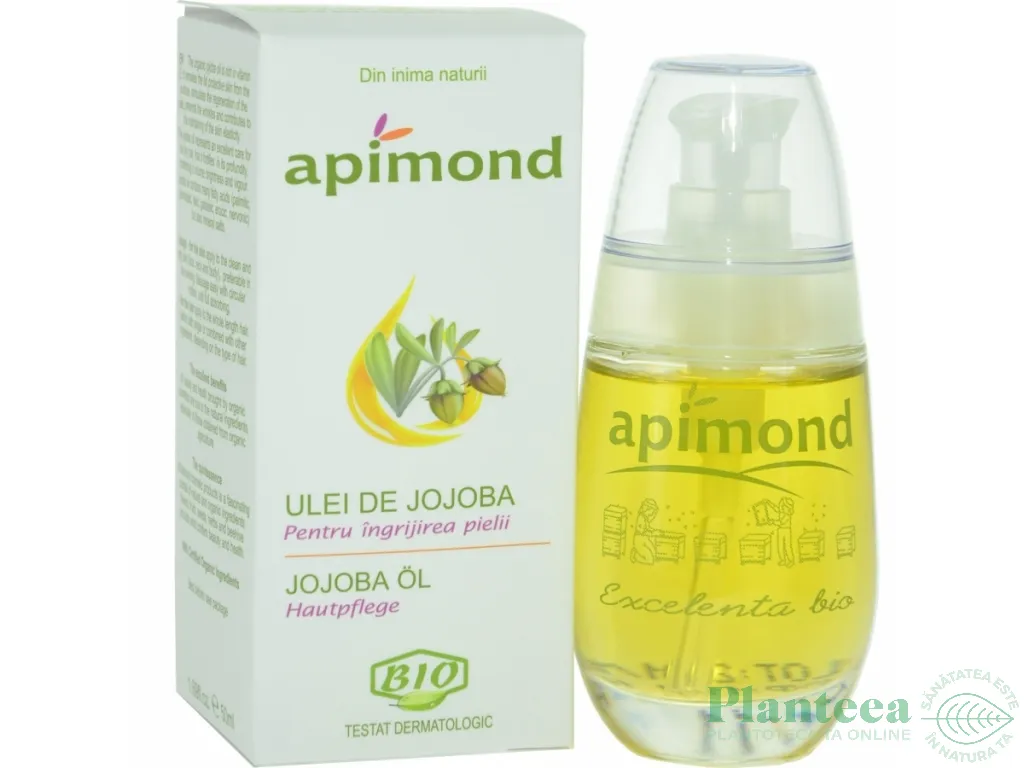 Ulei jojoba cosmetic bio 50ml - APIMOND