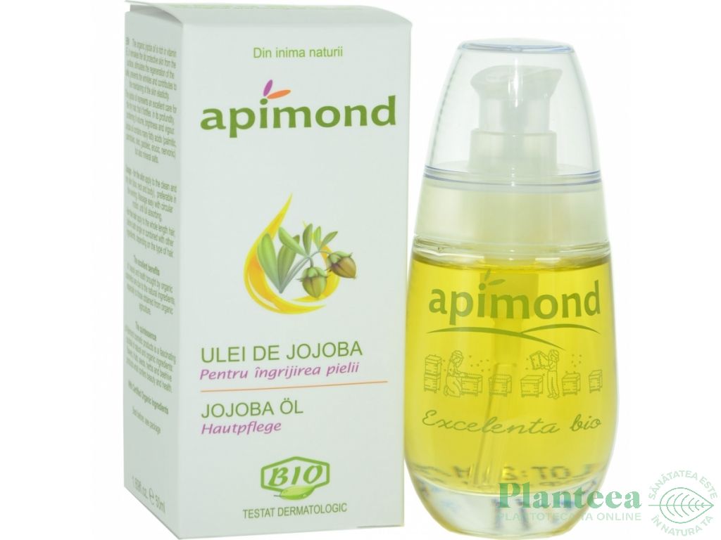 Ulei jojoba cosmetic bio 50ml - APIMOND