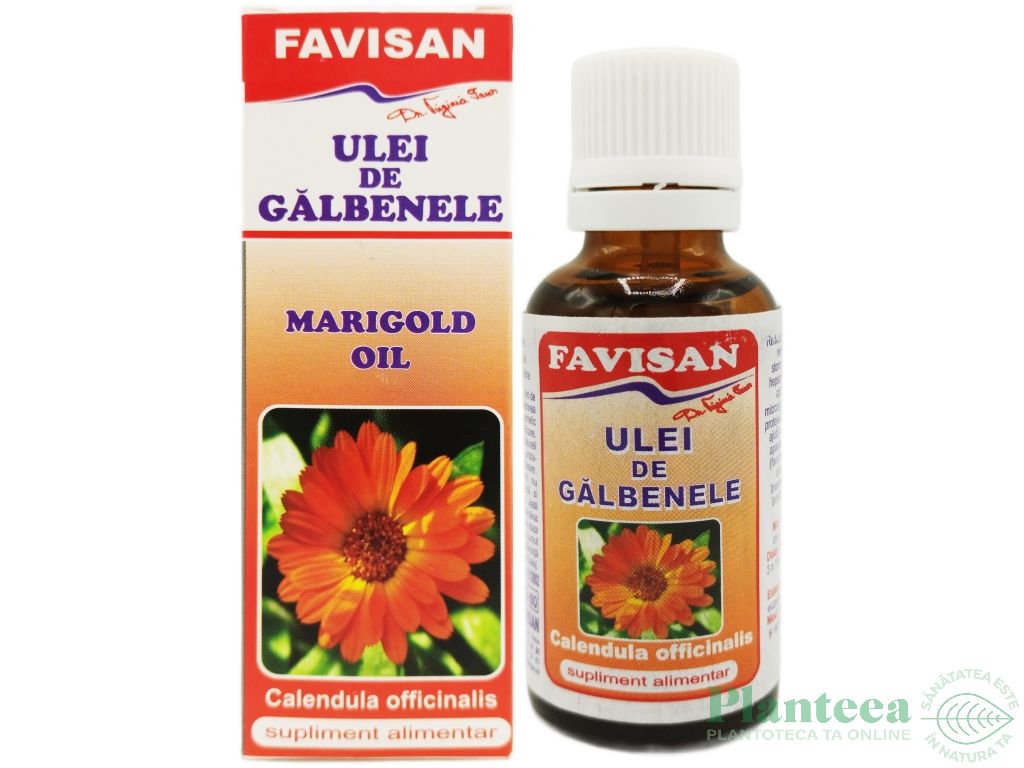 Ulei galbenele 30ml - FAVISAN