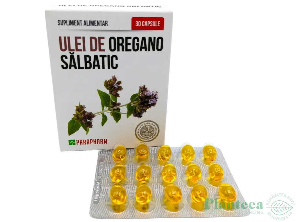 Ulei oregano salbatic 30cps - PARAPHARM