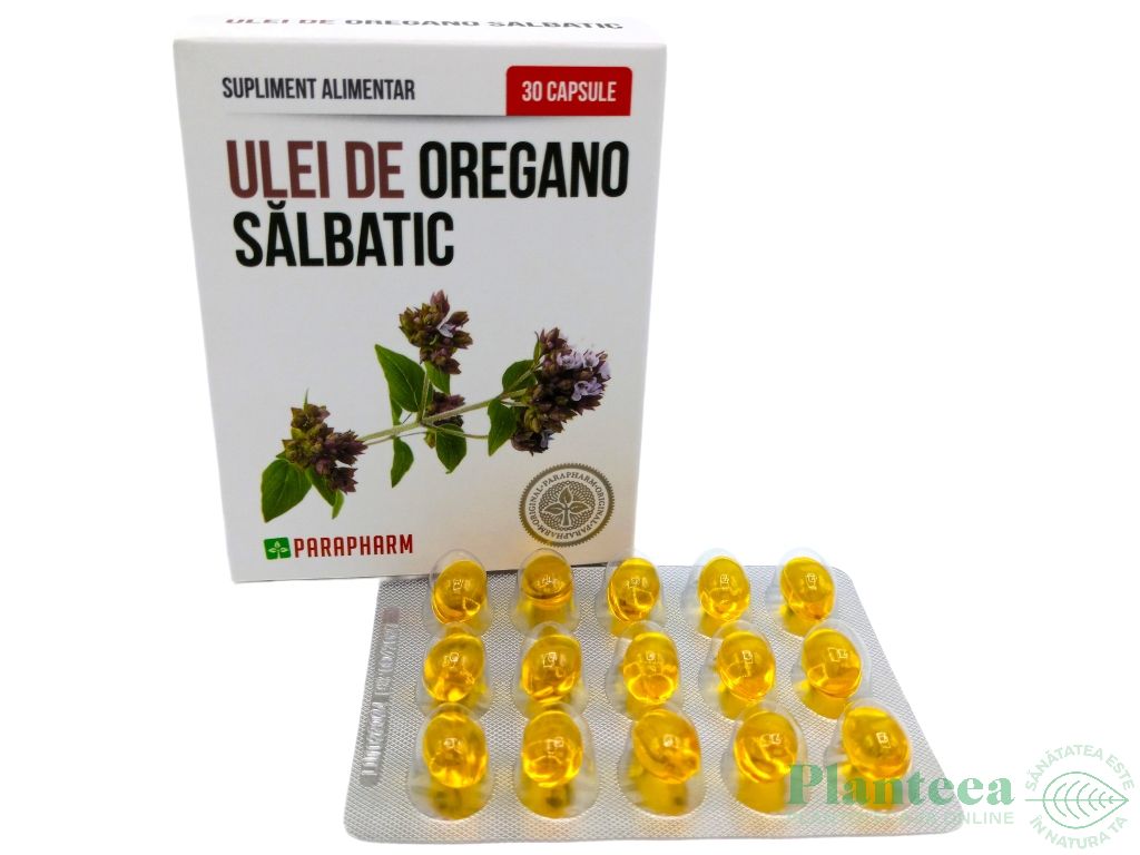 Ulei oregano salbatic 30cps - PARAPHARM