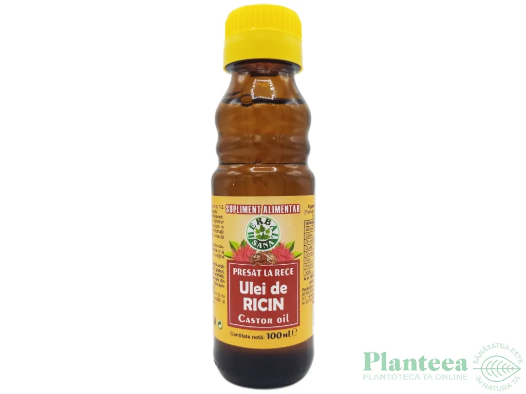 Ulei ricin 100ml - HERBAL SANA