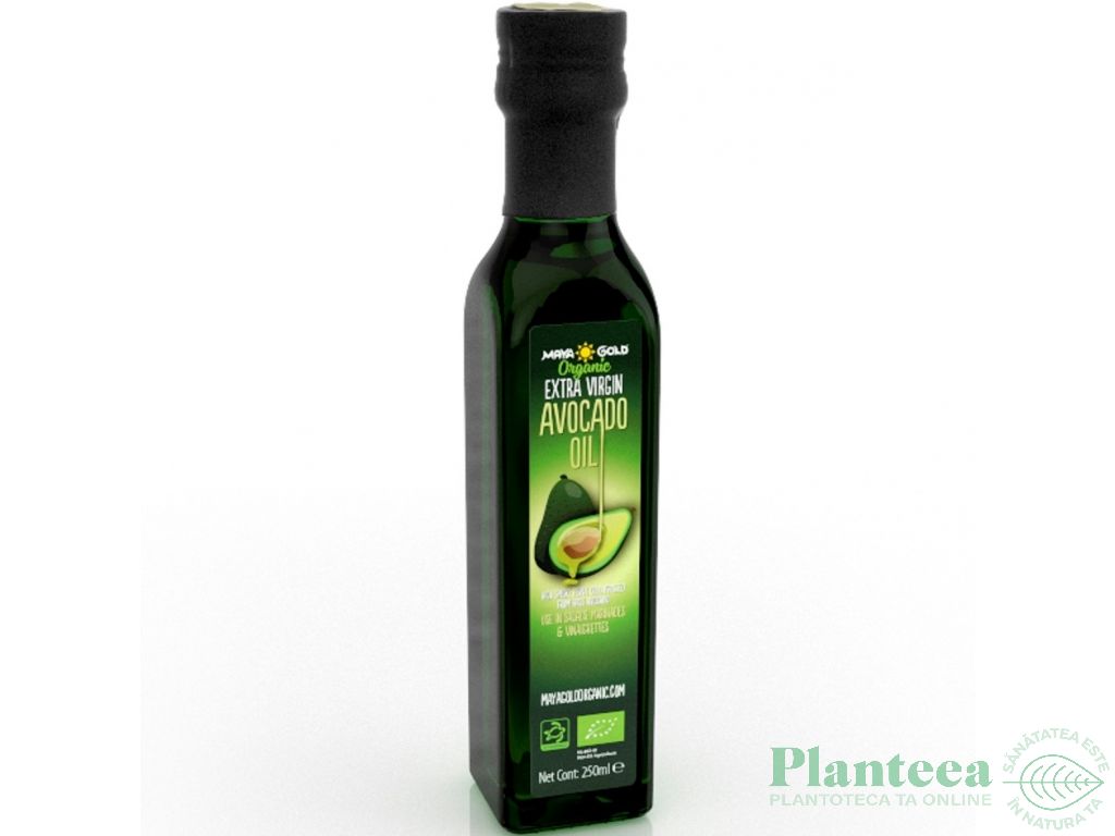 Ulei avocado extra virgin bio 250ml - MAYA GOLD