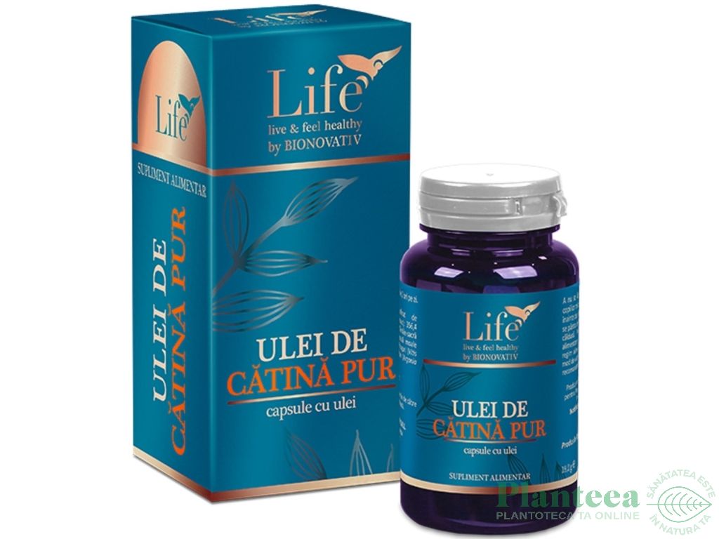 Ulei catina pur 550mg 30cps - LIFE