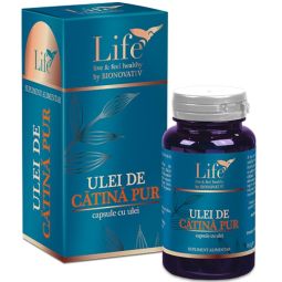 Ulei catina pur 550mg 30cps - LIFE