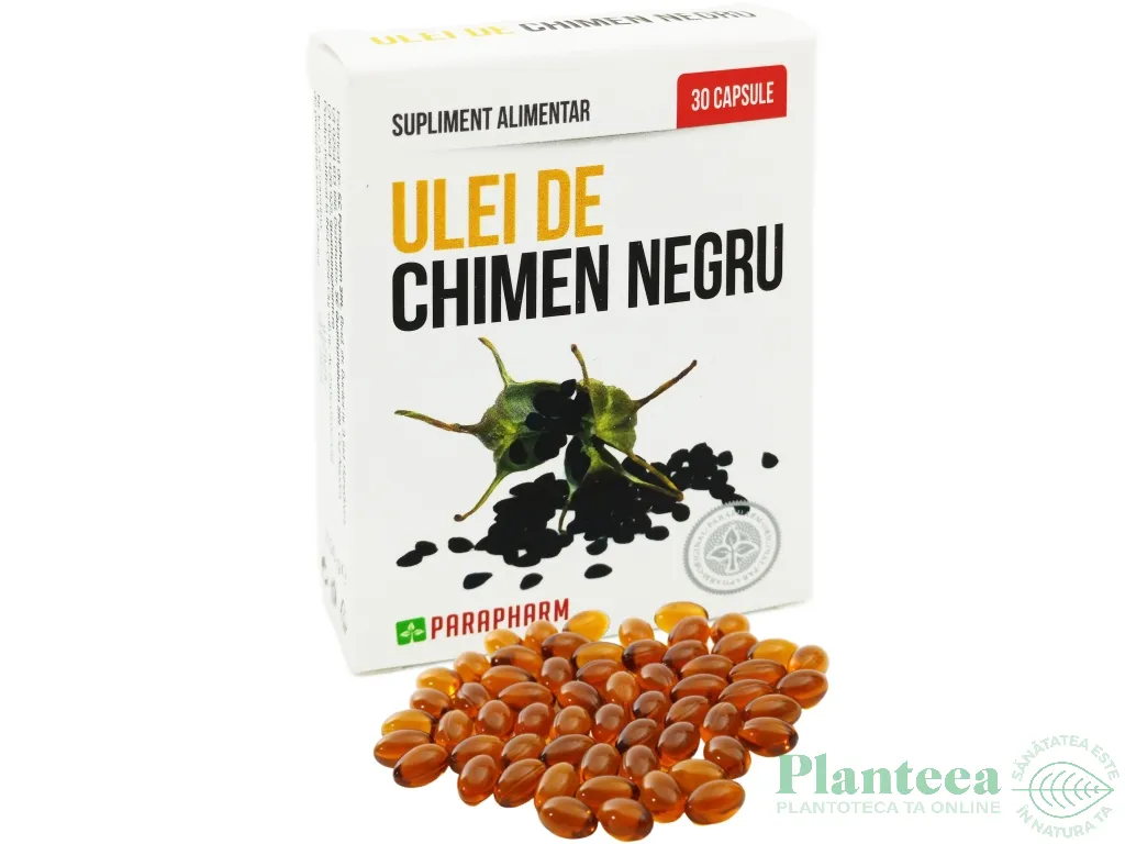 Ulei chimen negru 30cps - PARAPHARM