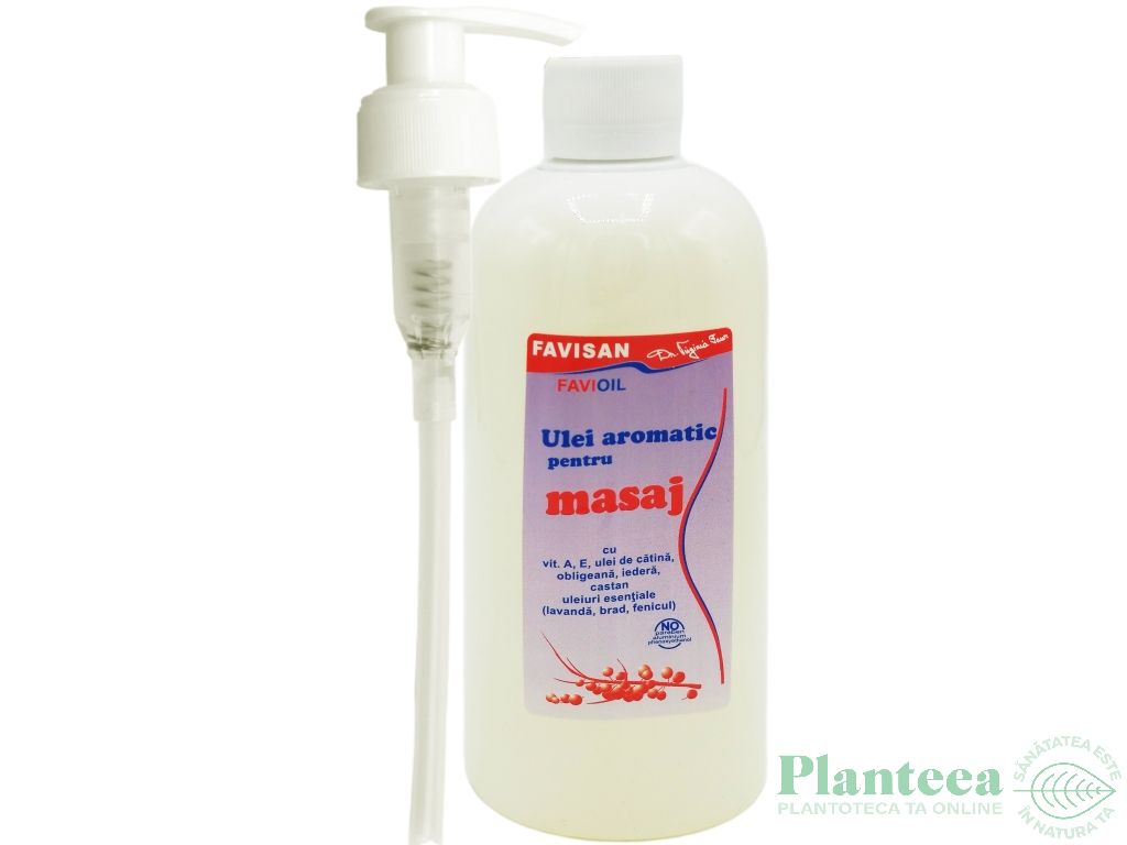 Ulei masaj aromat 500ml - FAVISAN