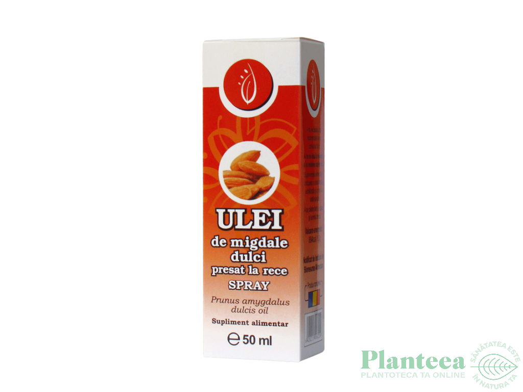 Ulei migdale dulci spray 50ml - MANICOS