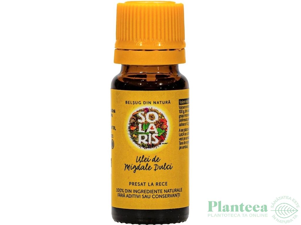 Ulei migdale dulci 10ml - SOLARIS