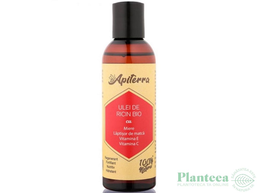 Ulei ricin miere laptisor matca 100ml - APITERRA