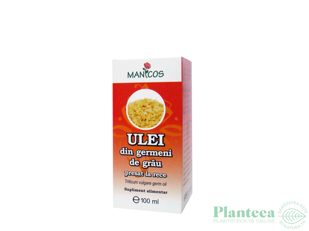 Ulei germeni grau 100ml - MANICOS