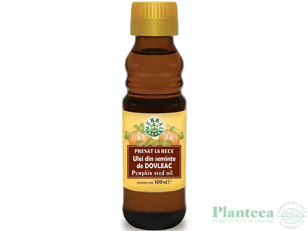 Ulei seminte dovleac 100ml - HERBAL SANA