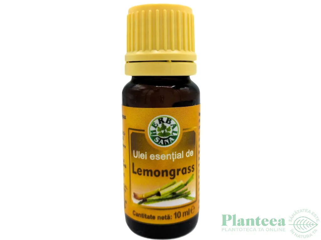 Ulei esential lemongrass 10ml - HERBAL SANA