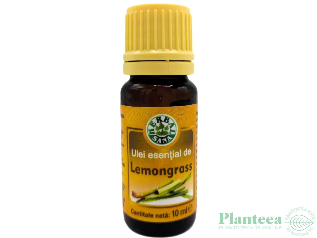 Ulei esential lemongrass 10ml - HERBAL SANA