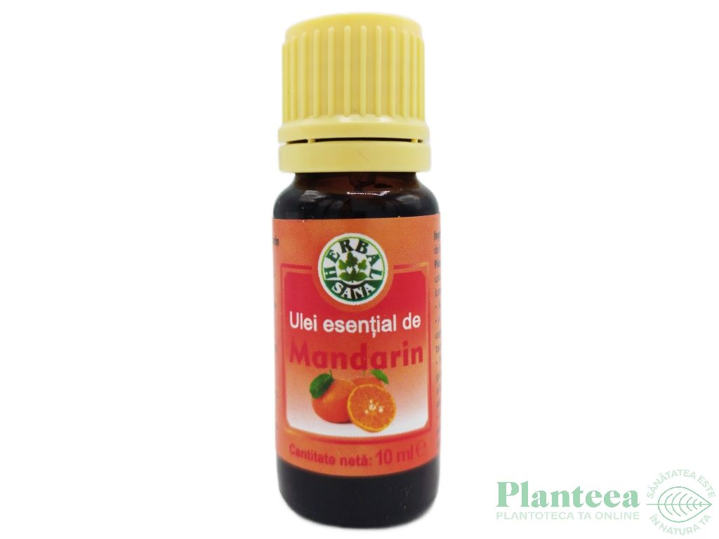Ulei esential mandarin 10ml - HERBAL SANA