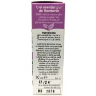 Ulei esential rozmarin 100% pur 10ml - FARES