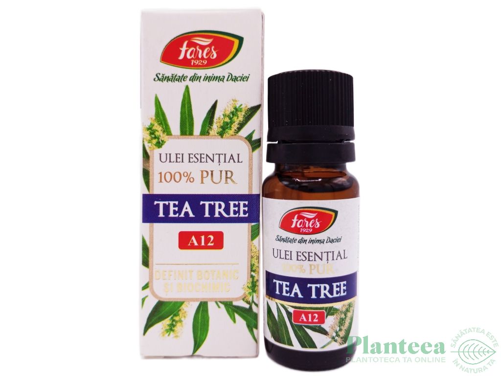 Ulei esential tea tree 100% pur 10ml - FARES