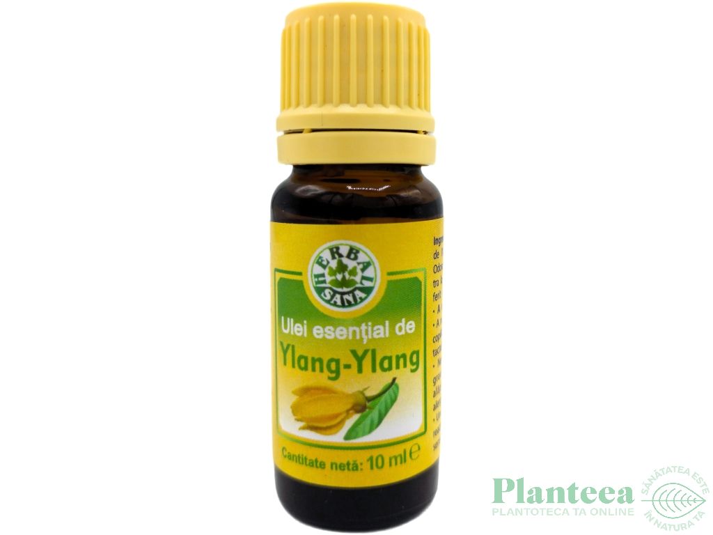 Ulei esential ylang ylang 10ml - HERBAL SANA