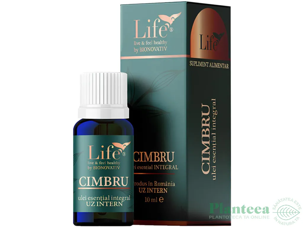 Ulei esential integral cimbru [thymus satureioides] 10ml - LIFE