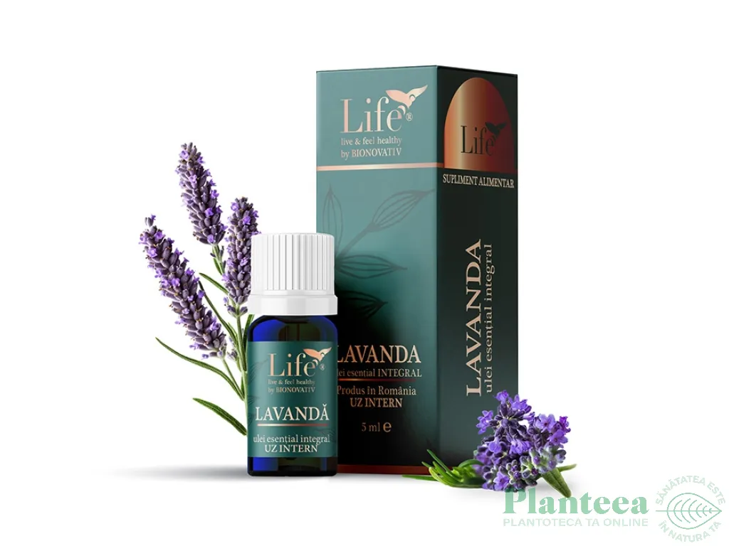 Ulei esential integral lavanda angustifolia 5ml - LIFE