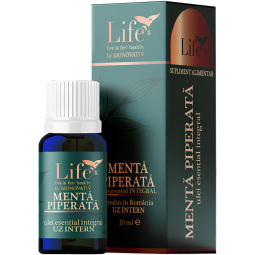 Ulei esential integral menta piperata 10ml - LIFE