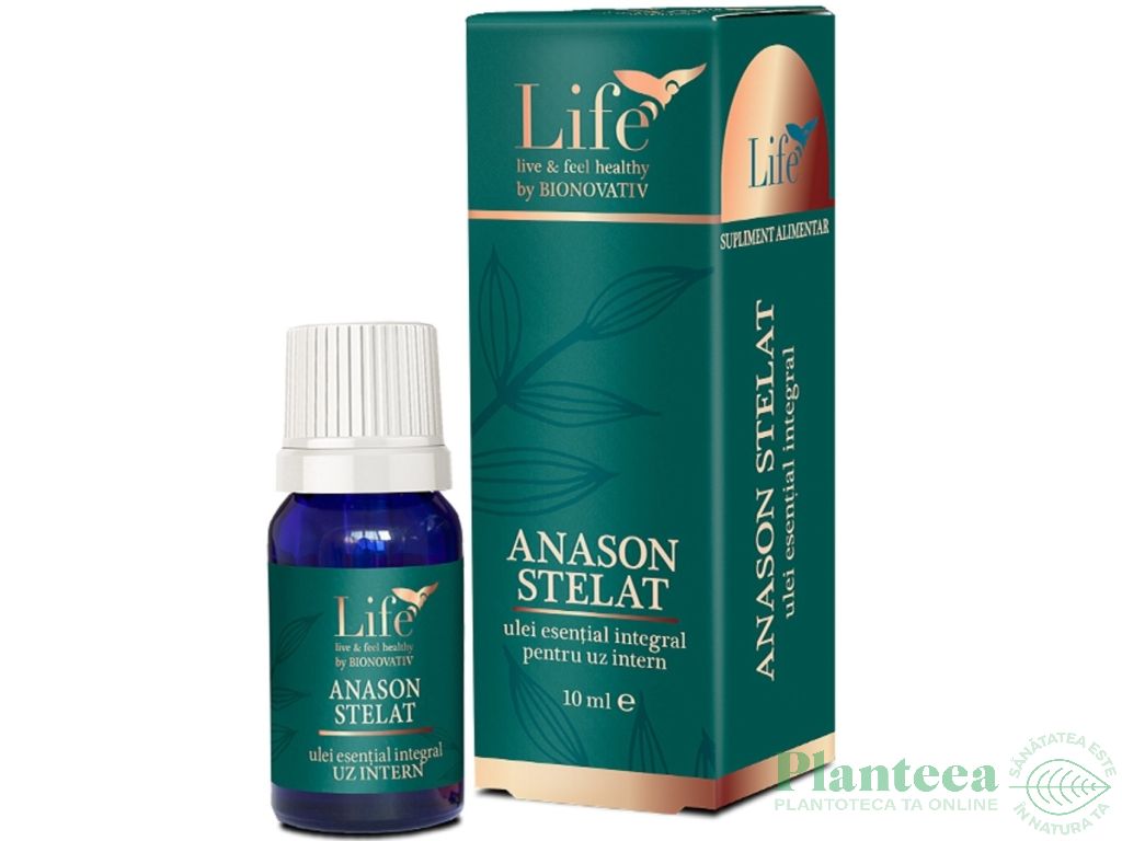 Ulei esential integral anason stelat 10ml - LIFE