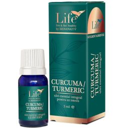 Ulei esential integral curcuma [turmeric] 5ml - LIFE