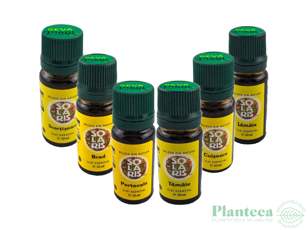 Pachet 6 uleiuri esentiale Arome de Poveste 6x10ml - SOLARIS