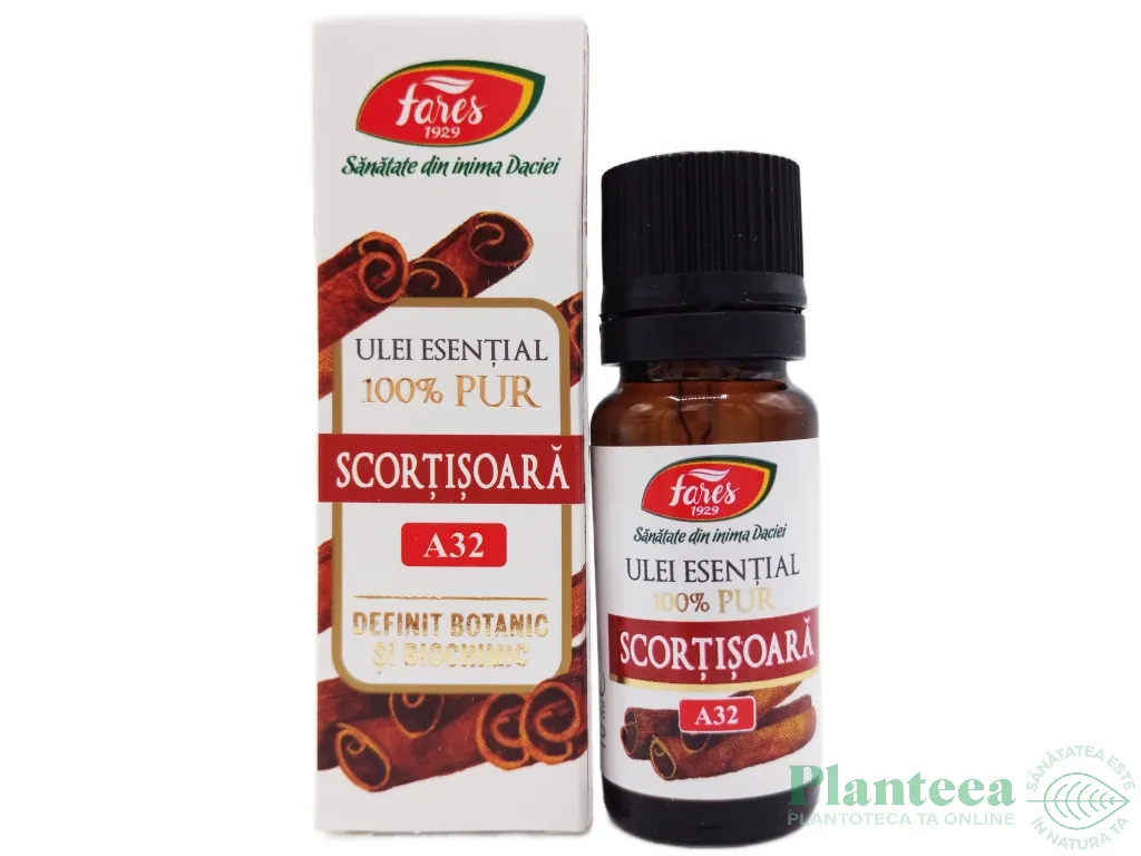 Ulei esential scortisoara 100% pur 10ml - FARES