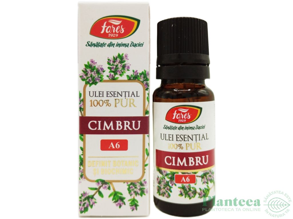 Ulei esential cimbru 100% pur 10ml - FARES