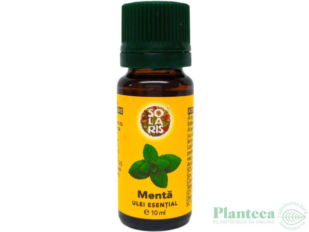 Ulei esential menta piperata 10ml - SOLARIS