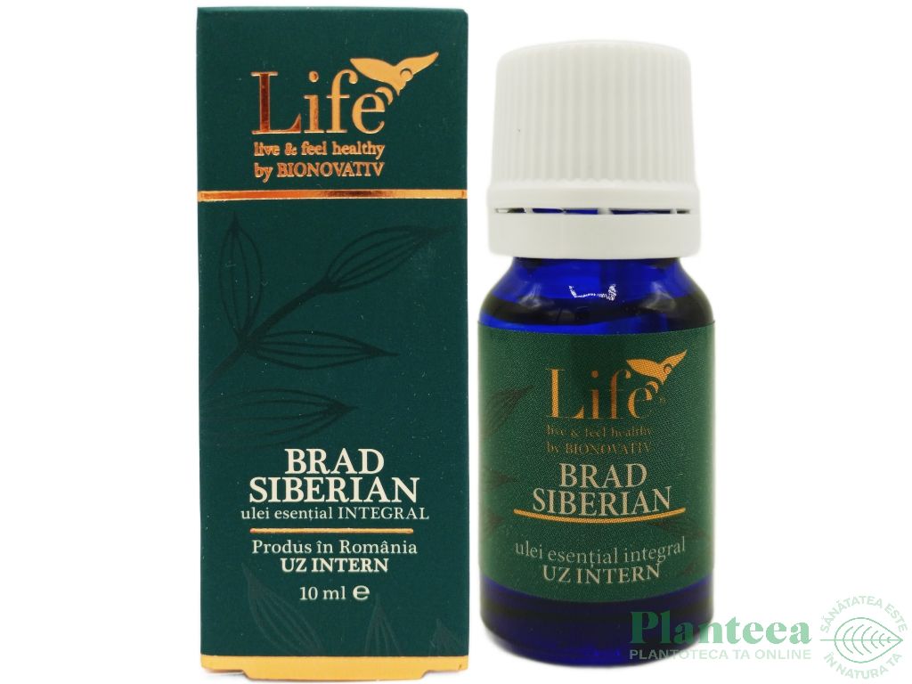 Ulei esential integral brad siberian 10ml - LIFE