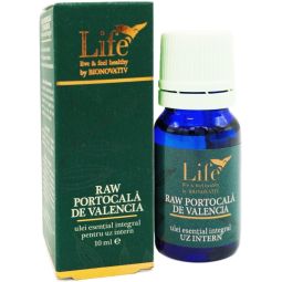 Ulei esential integral portocala dulce valencia raw 10ml - LIFE