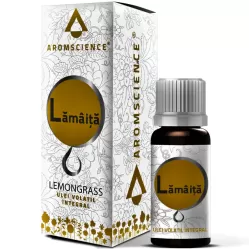 Ulei esential lemongrass 10ml - AROM SCIENCE