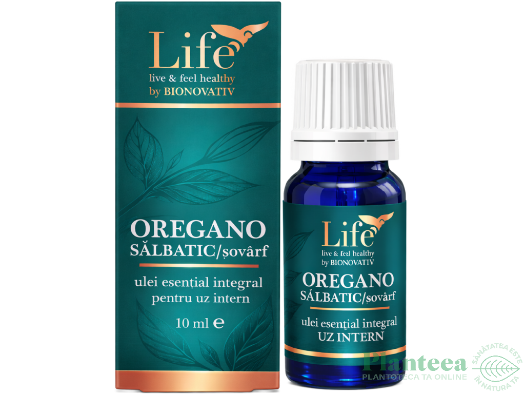 Ulei esential integral oregano salbatic [sovarf] 10ml - LIFE