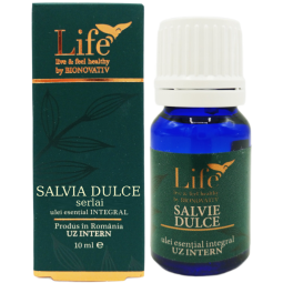 Ulei esential integral salvie dulce [salvia sclarea] 10ml - LIFE