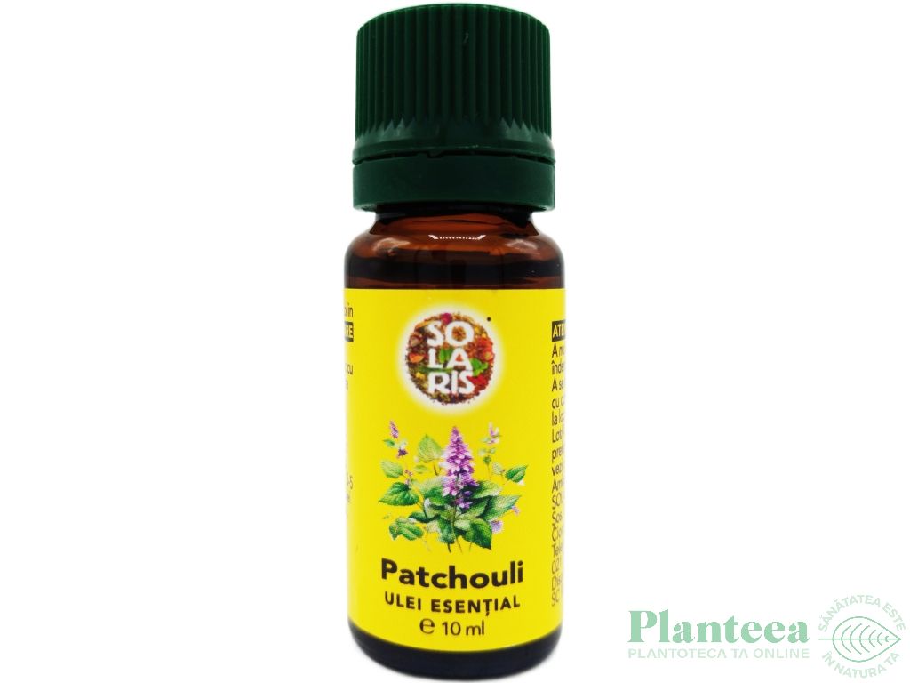 Ulei esential patchouli 10ml - SOLARIS