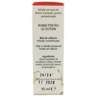 Ulei inhalant Hapciu [raceala gripa] usureaza respiratia 10ml - FARES