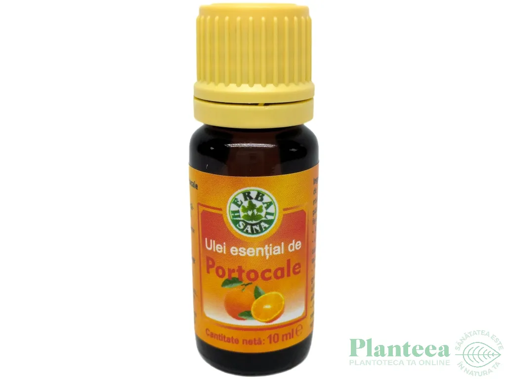 Ulei esential portocala dulce 10ml - HERBAL SANA