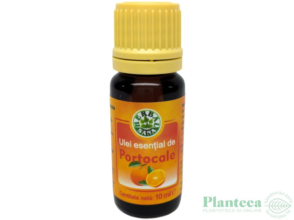 Ulei esential portocala dulce 10ml - HERBAL SANA