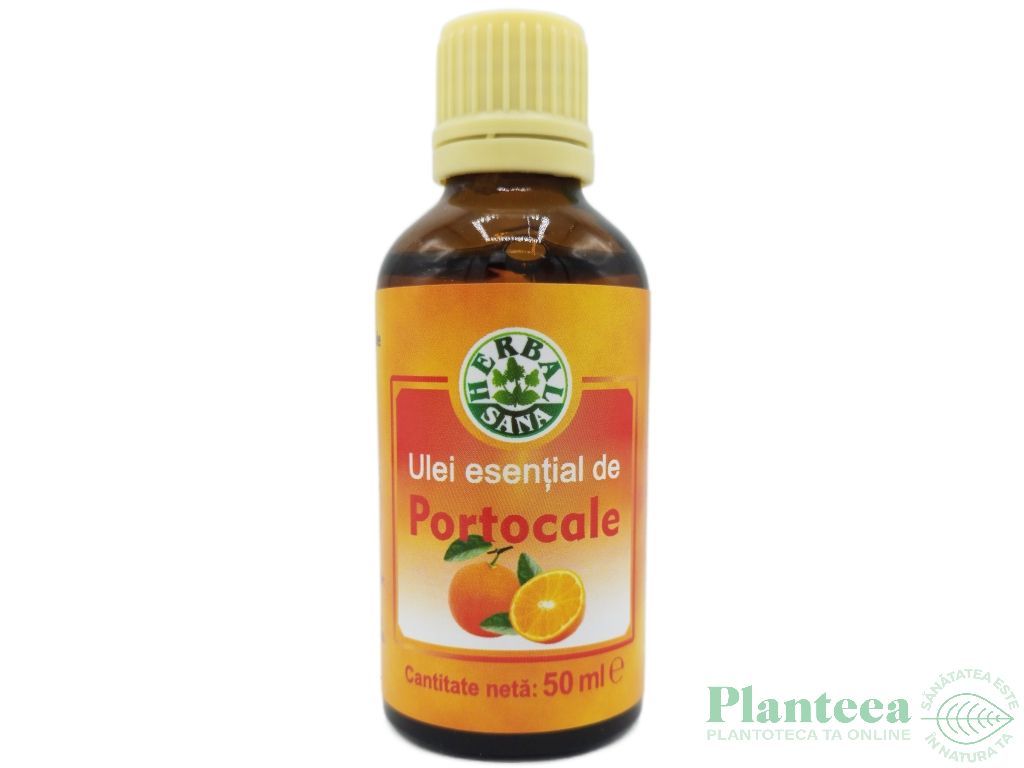 Ulei esential portocala dulce 50ml - HERBAL SANA