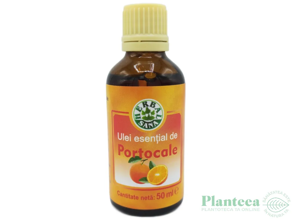 Ulei esential portocala dulce 50ml - HERBAL SANA