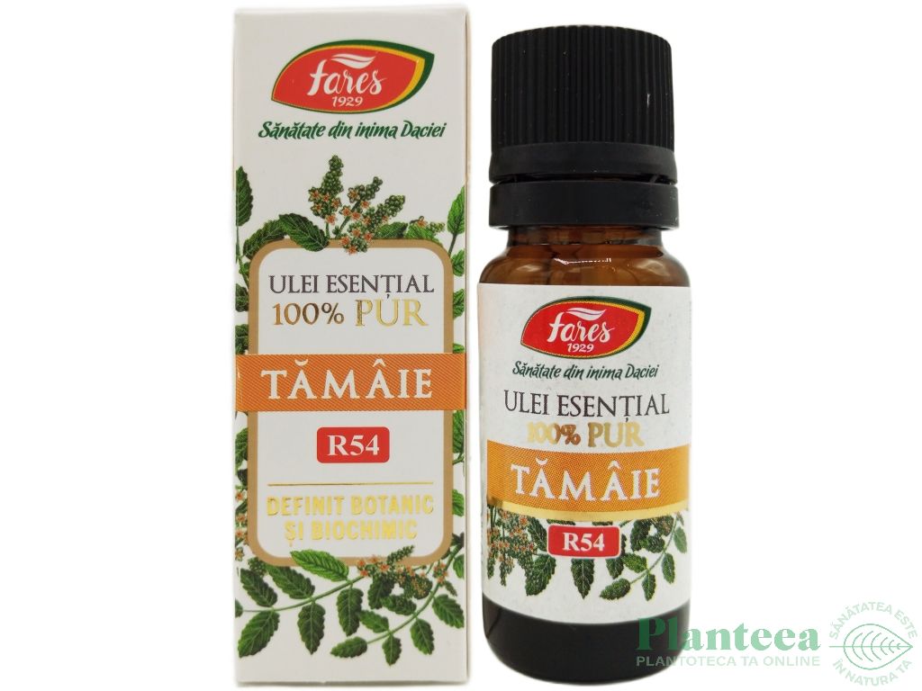 Ulei esential tamaie 100% pur 10ml - FARES