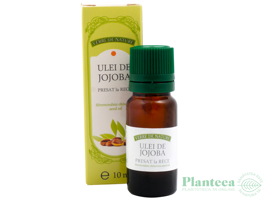 Ulei jojoba presat la rece uz cosmetic 10ml - VERRE DE NATURE