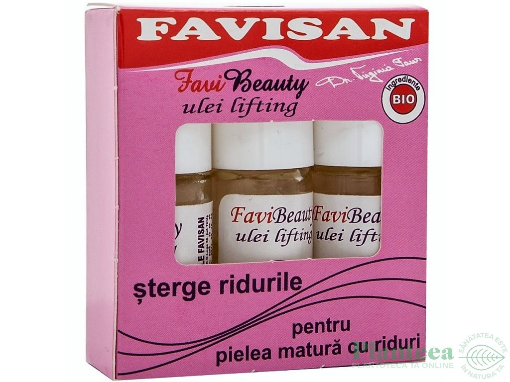 Ulei lifting Favibeauty 3x3ml - FAVISAN