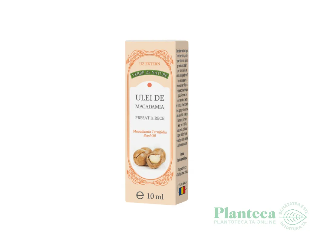 Ulei macadamia 10ml - MANICOS