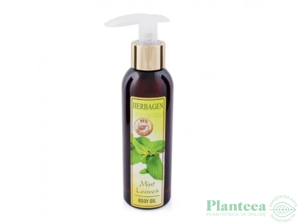 Ulei masaj corp menta 150ml - HERBAGEN